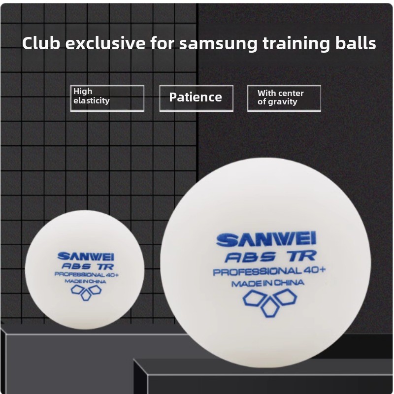 Table Tennis Olympics - 50 100 قطعة Sanwei المواد الجديدة