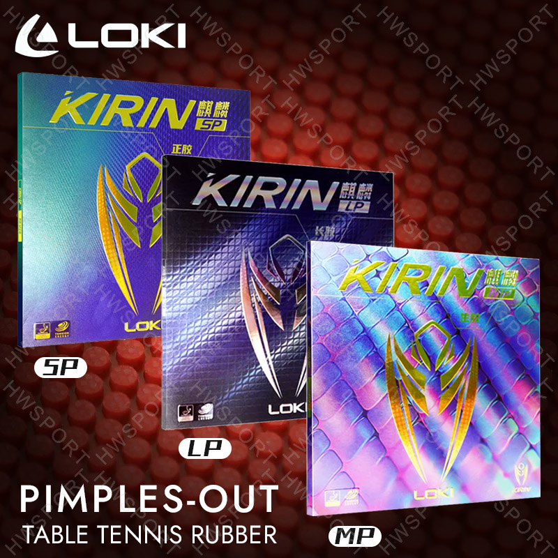 Table Tennis Loki - LOKI KIRIN Pimples-Out تنس الطاولة المطاط