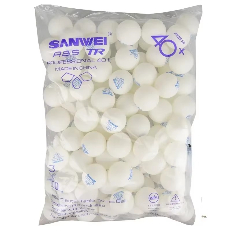 50 100 قطعة Sanwei المواد الجد - مراجعة Table Tennis Olympics وسعره
