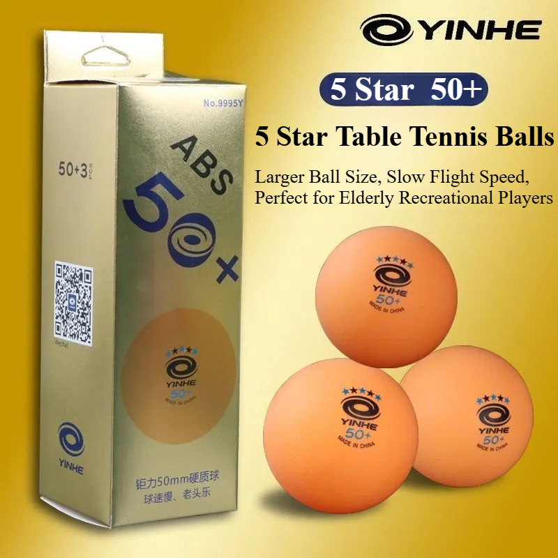 كرات تنس طاولة YINHE 5/6 نجوم  - مراجعة Table Tennis Olympics وسعره